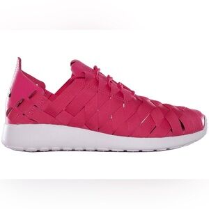 Nike Women's Pink Woven Sneakers